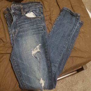 American Eagle hi rise jeggings